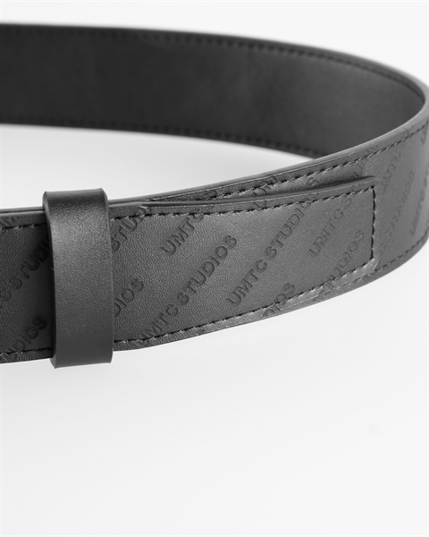 UMTC - Vegan Leather Monogram Belt