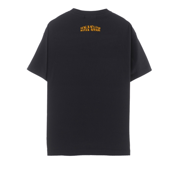 Yung Kafa & K�c�k Efendi - YKKE SERIFE LOGO T-SHIRT BLACK