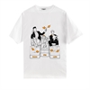 Yung Kafa & K�c�k Efendi - YKKE SERIFE LOGO T-SHIRT WHITE