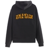 Yung Kafa & K�c�k Efendi - YKKE - SERIFE LOGO HOODIE BLACK