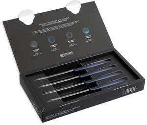 Universalmesser-Set, Wellenschliff, 4-tlg.