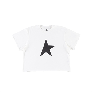 Lostboi Lino - STAR LOGO CROPPED SHIRT